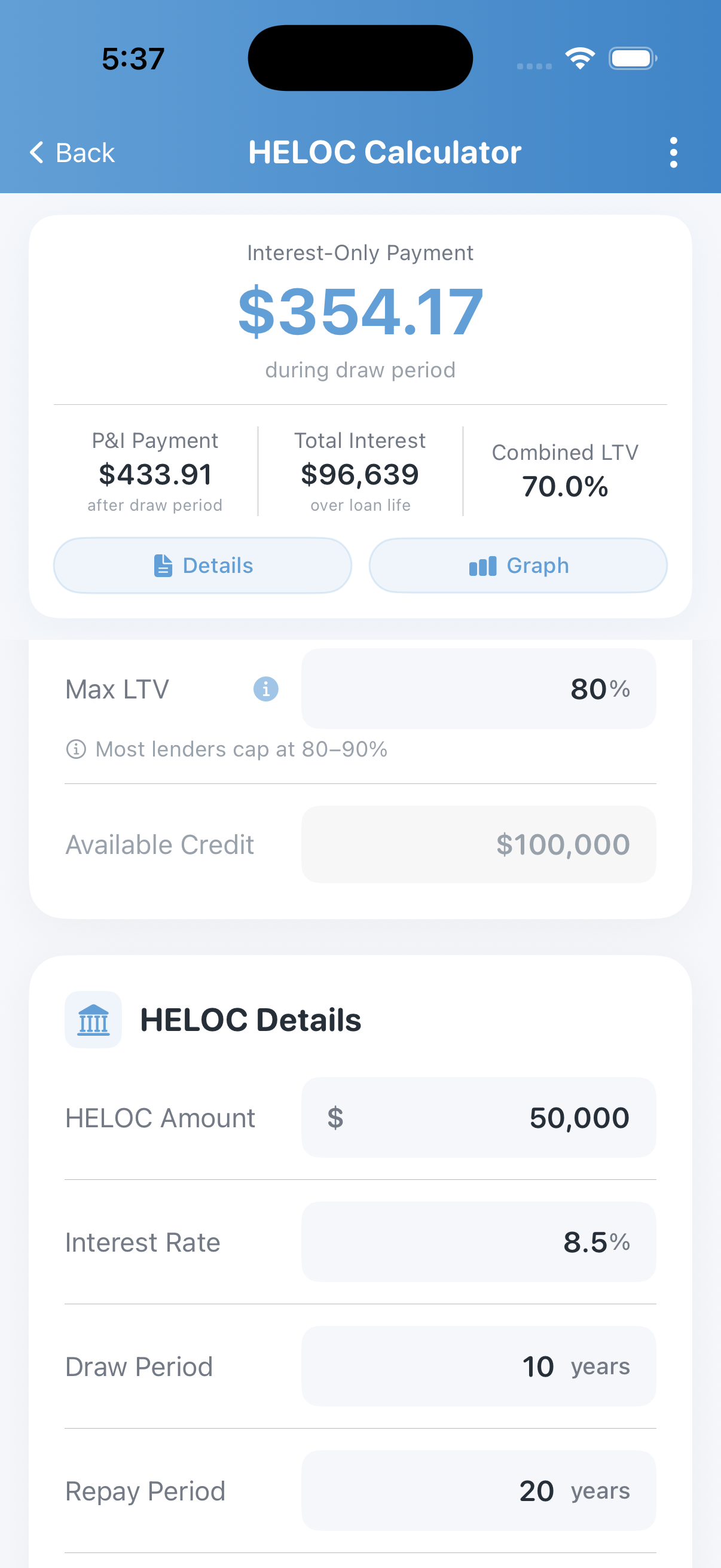 HELOC Calculator